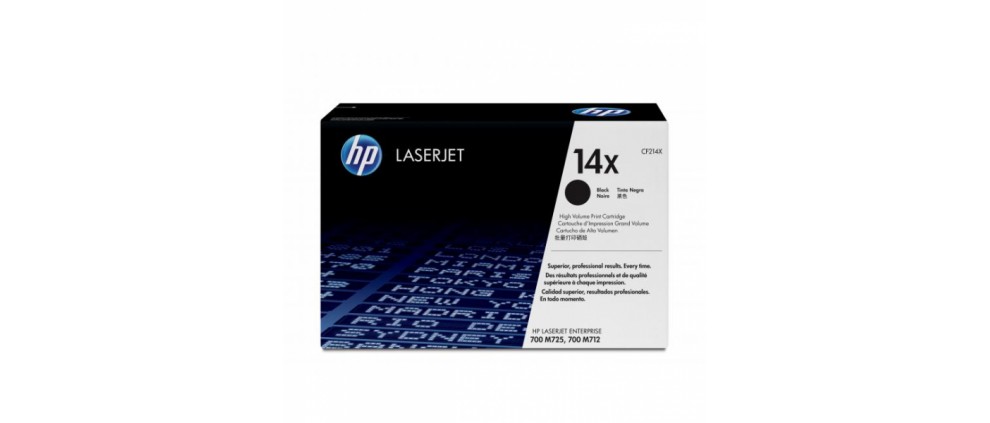 HP 14X High Yield Black Original Laserjet Toner Cartridge (CF214X) (17.5K)